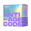 Anti-Age Code — упаковка на прозорому фоні