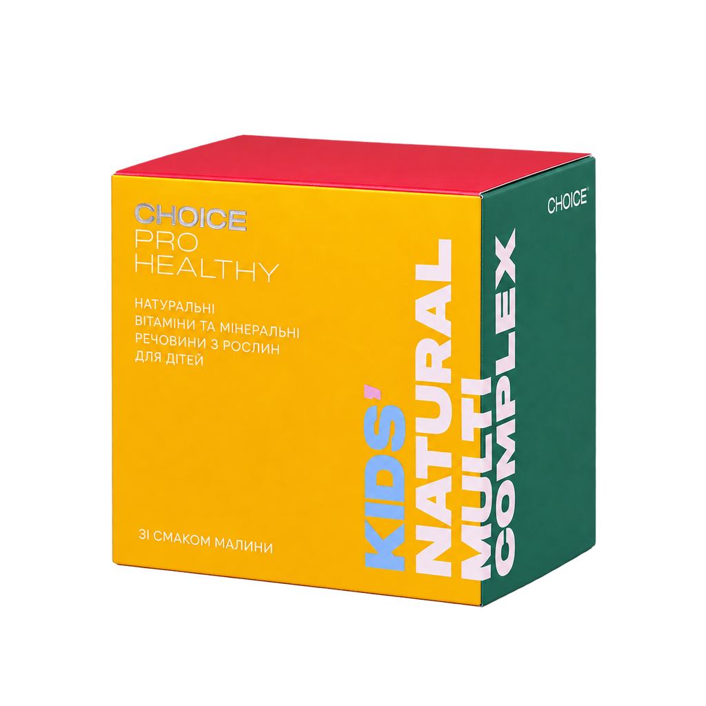 Kids' Natural Multicomplex — упаковка на прозорому фоні