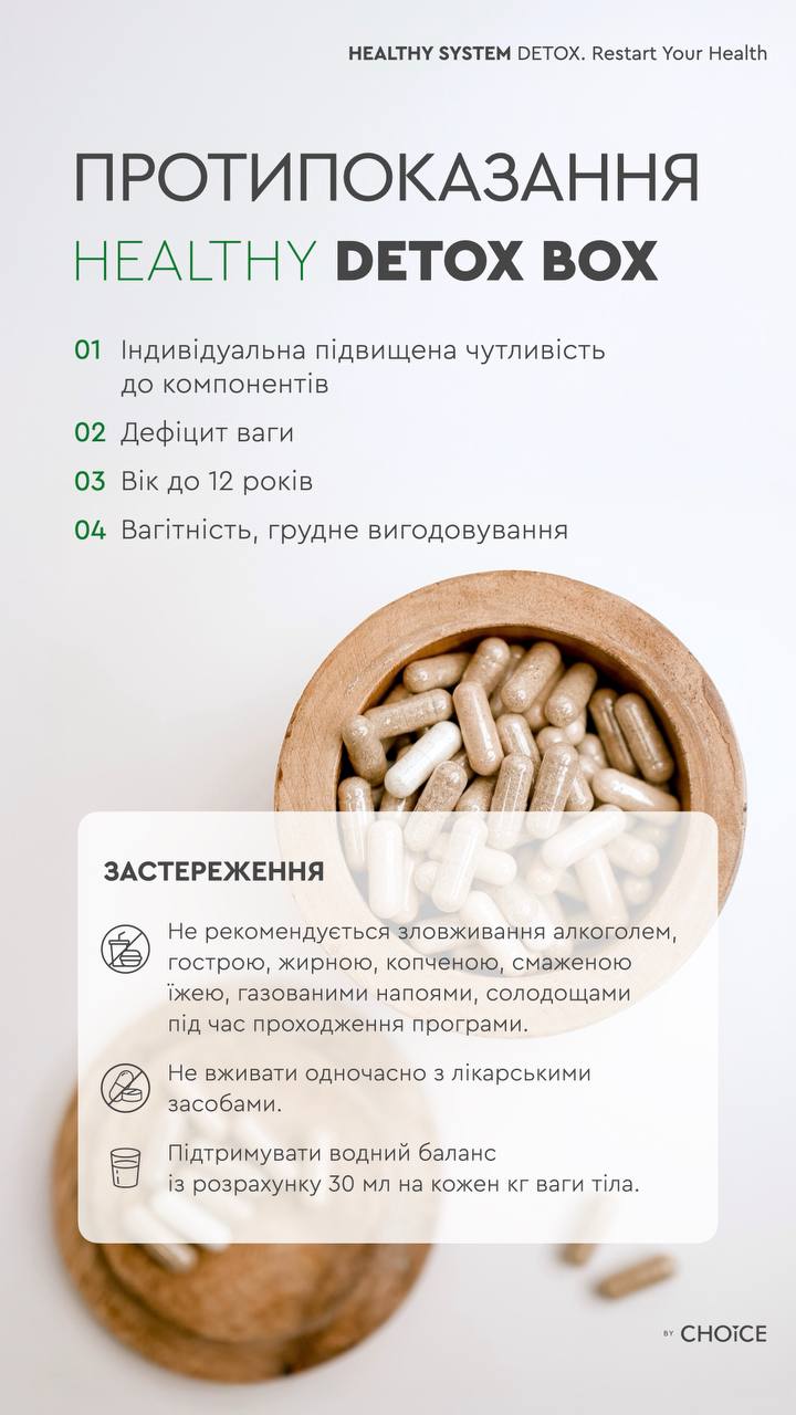 ЗДОРОВИЙ ДЕТОКС-КОРОБОК